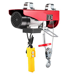 Pa 300kg/500kg/1000kg Electric Hoist Lift 110v 220v 230v Small Micro Wire Rope Hoist Mini Electric Hoist