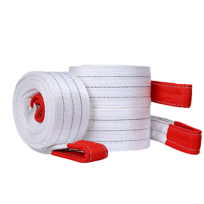 CE certification 2ton 3t 5t 10Ton 4m 8m Polyester Webbing Sling Flat Webbing Sling Endless Lifting Belt