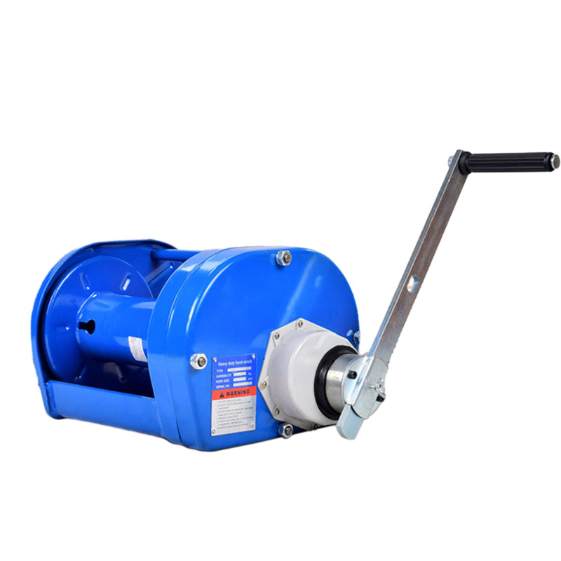 Hand Operated Winches 500kgs 1T 2ton 3t Steel Hand Winch Heavy Duty Wire Rope Hand Winch For Boat