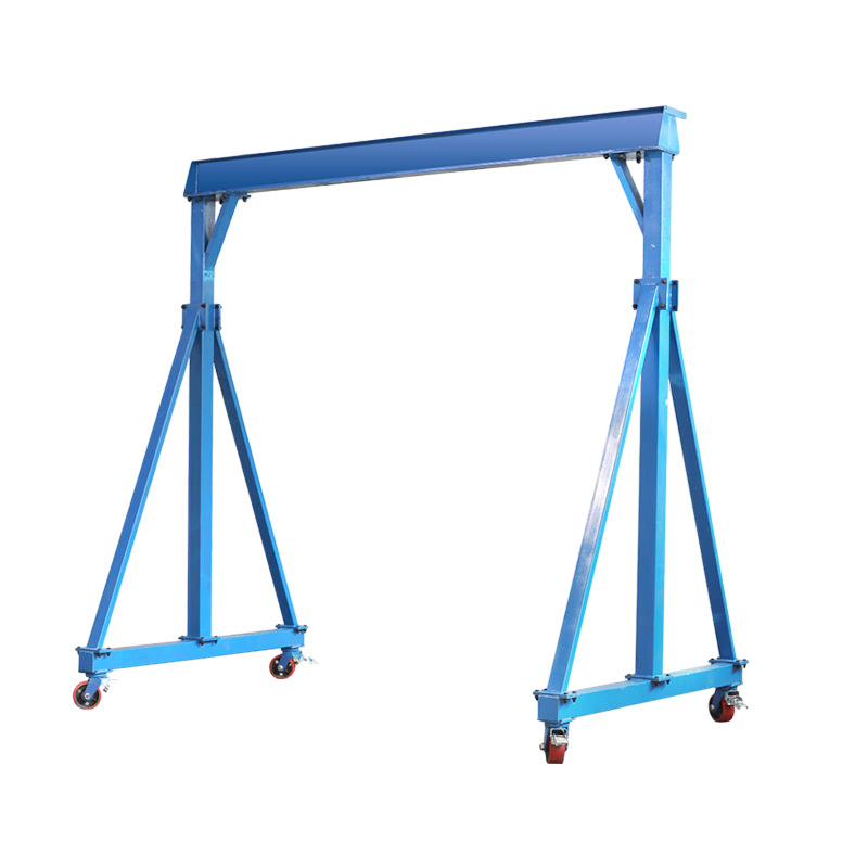 China Supplier Custom 1 2 3 5 Ton Indoor Electric Hoist Garage Overhead Portable Mobile Gantry Crane