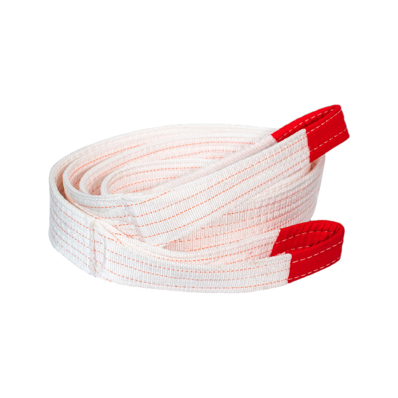 CE certification 2ton 3t 5t 10Ton 4m 8m Polyester Webbing Sling Flat Webbing Sling Endless Lifting Belt