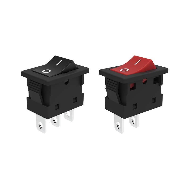 KCD1 21X15mm Rocker Switch ON-OFF 2 Position Power Switch 2Pin 6A/250VAC 10A/125VAC Red Blue Green Yellow Black White