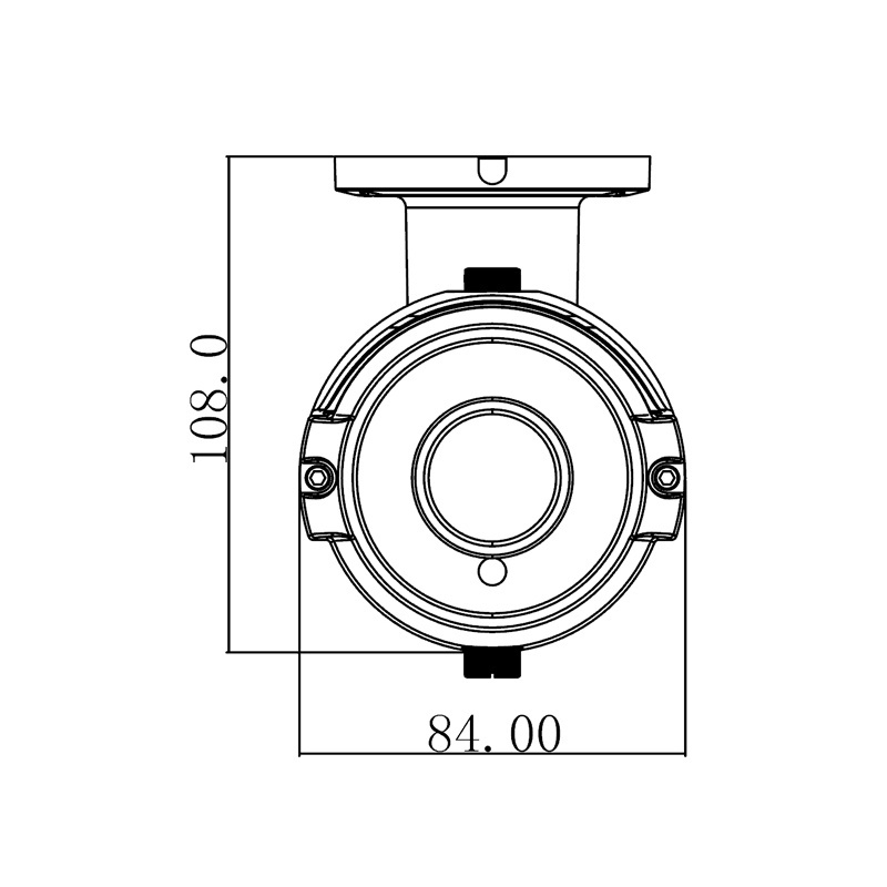 H.265/H.264 5.0MP Hi3516D+IMX326 waterproof bullet manual varifocal Lens day and night security ip CCTV Camera