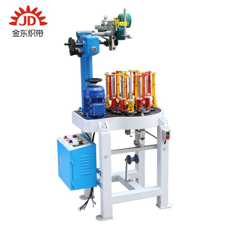 Round Climbing Rope 16 Spindle Net Rope Braiding Machine For Fishing Net Pe Rope For Sale