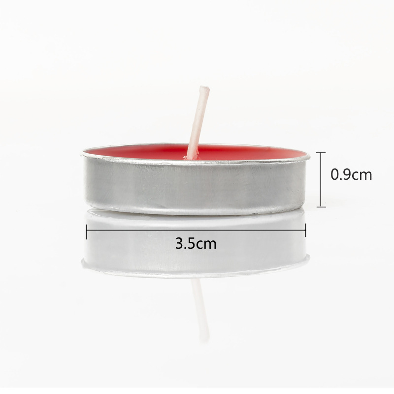 JD0076 Tea Lights Candles in Bulk Smokeless Long Lasting Paraffin Tea Candles Small Votive Mini Tealight Candles for Home Hotel