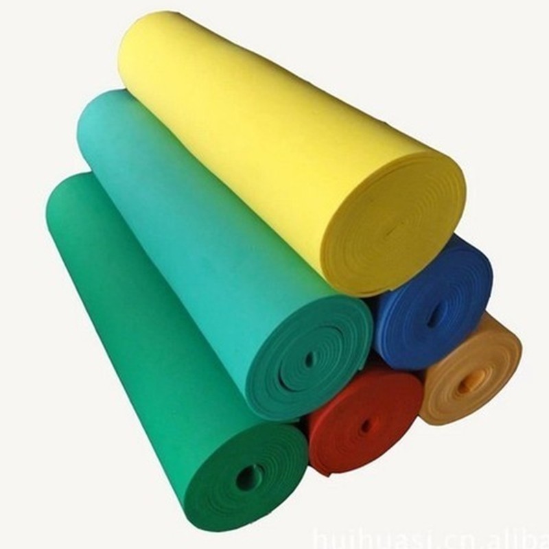 Eco-Friendly rubber 0.5mm-10mm Eva Foam Roll Exercise Mat Padding Roll