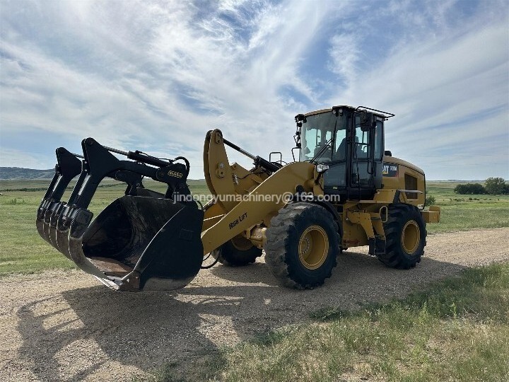 Now available for purchase: the CAT 926M, a used loader from CATERPILLAR that has a large bucket for construction