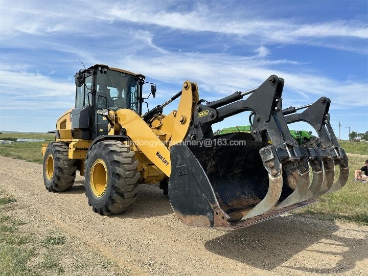 Now available for purchase: the CAT 926M, a used loader from CATERPILLAR that has a large bucket for construction