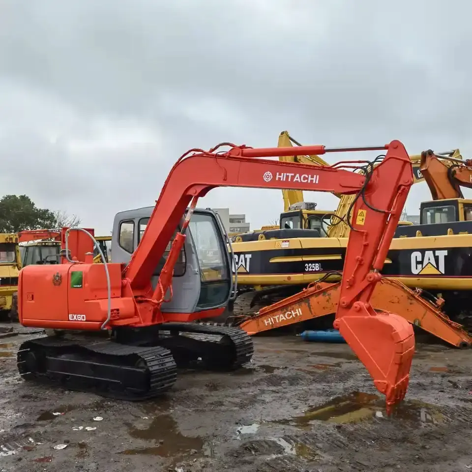 Original Japan Used Hitachi EX60 mini excavator , Hitachi excavator EX60 backhoe , Used hitachi excavator for hot sale