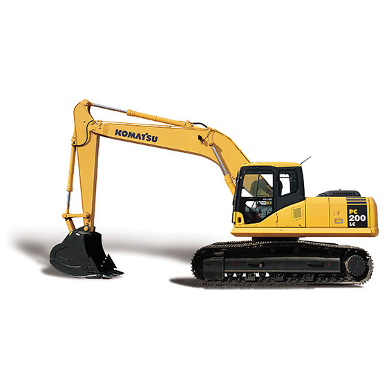 Japan made original Komatsu PC2-0LC-8N tracked digger, Komatsu medium hydraulic excavator PC200LC