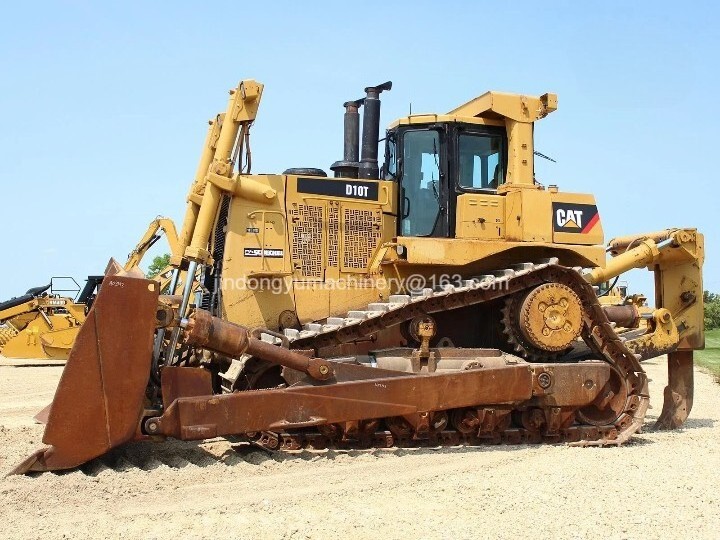 Good Condition CAT D10T Used Dozer Bulldozer 66 Ton 580 HP Original Used Caterpillar Crawler Dozers Bulldozers For Sale