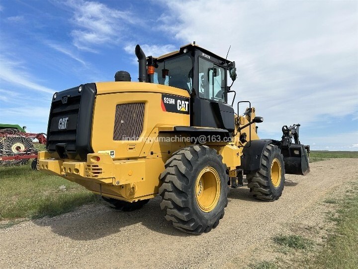 Now available for purchase: the CAT 926M, a used loader from CATERPILLAR that has a large bucket for construction