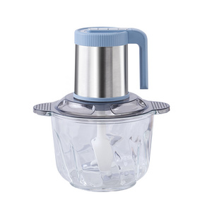 3L Electric Meat Chopper Vegetable Grinder Mincer Bazhou Cheap Grinders Garlic Stainless Steel 3 Liters 2L Capacity