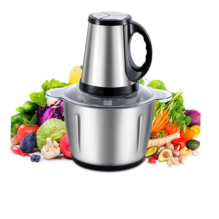 metal food slicer 10l fufu machine meat plastic chopper magic processor kitchen tools 3in1 vegetable food mince processor