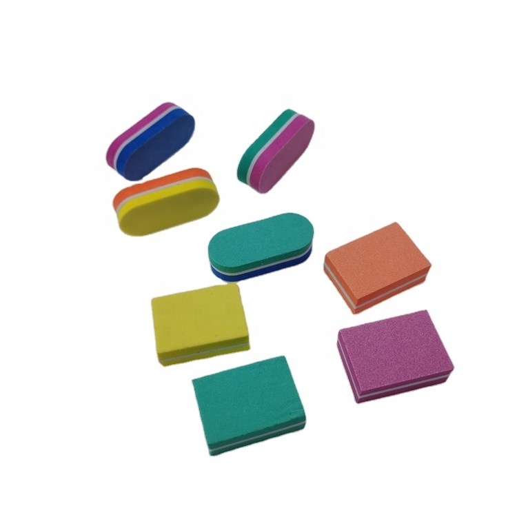 Customized  Nail Buffer Pad Colorful Nail Buffer Block