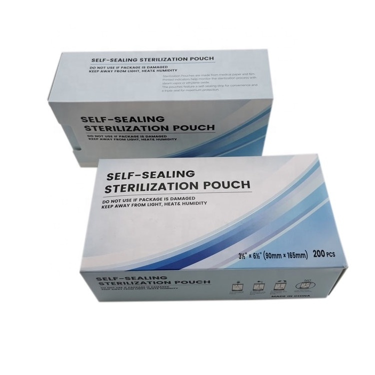 Self Sealing Sterilization Pouch Disposable Storage Bag For Pedicure Salon Nail Tools Accessories