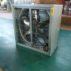 Siemens motor Japanese belt SS blade fans / Greenhouse hot air exhaust cooling box fan / chicken house shutter ventilating fan