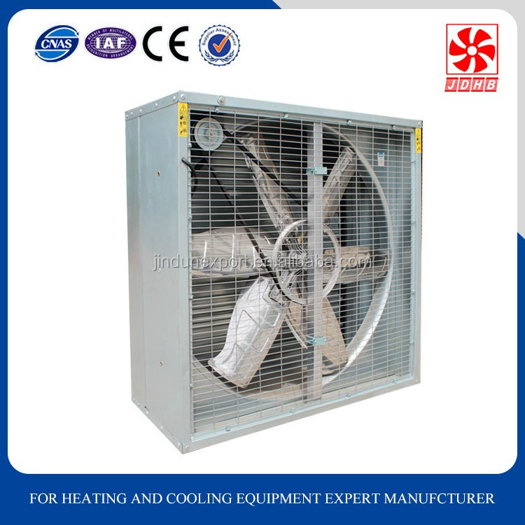 Siemens motor Japanese belt SS blade fans / Greenhouse hot air exhaust cooling box fan / chicken house shutter ventilating fan