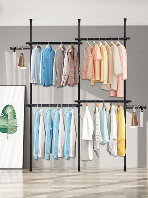 Factory wholesale Multipurpose Wardrobe System Modern Simple Open Wardrobe telescopic Portable Combination