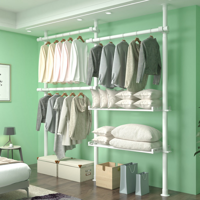 Wholesale Multipurpose Bedroom Wardrobe Closet Wardrobe System Simple Modern Open Simple Portable Combination Wardrobe