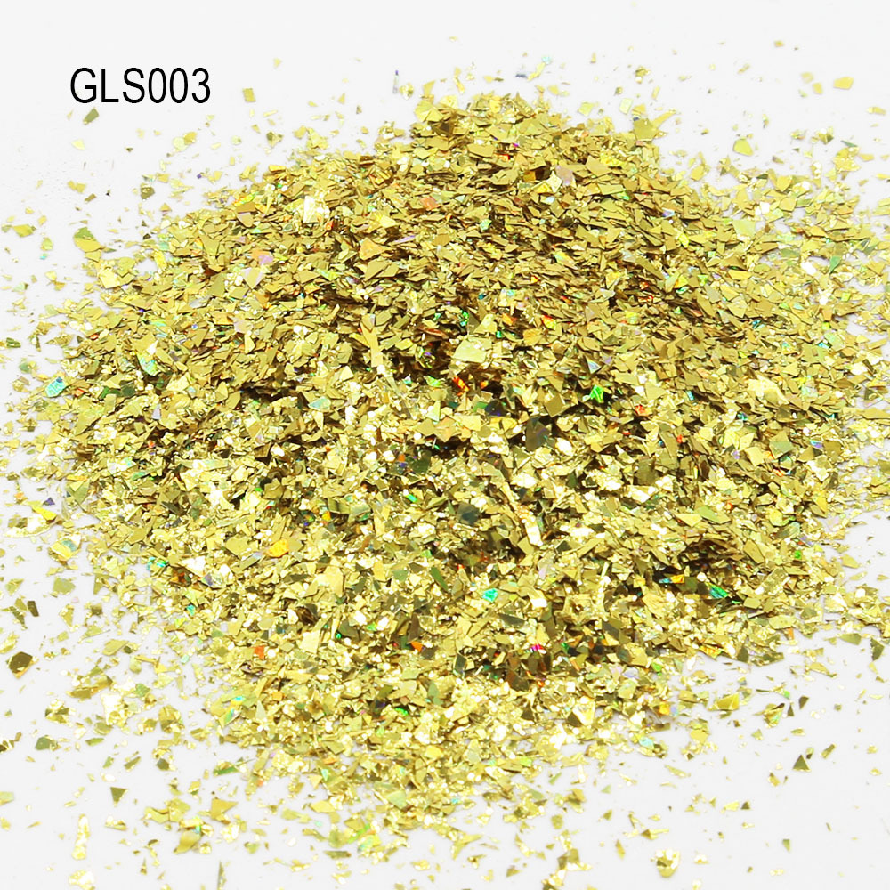 bulk polyester poly glitter flakes color shifting nail glitter gel fine craft