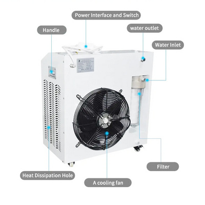 1HP Cold Plunge Chiller Ice Baths Chiller Water Cooling Machine Bath Tub SPA Tubs Chiller