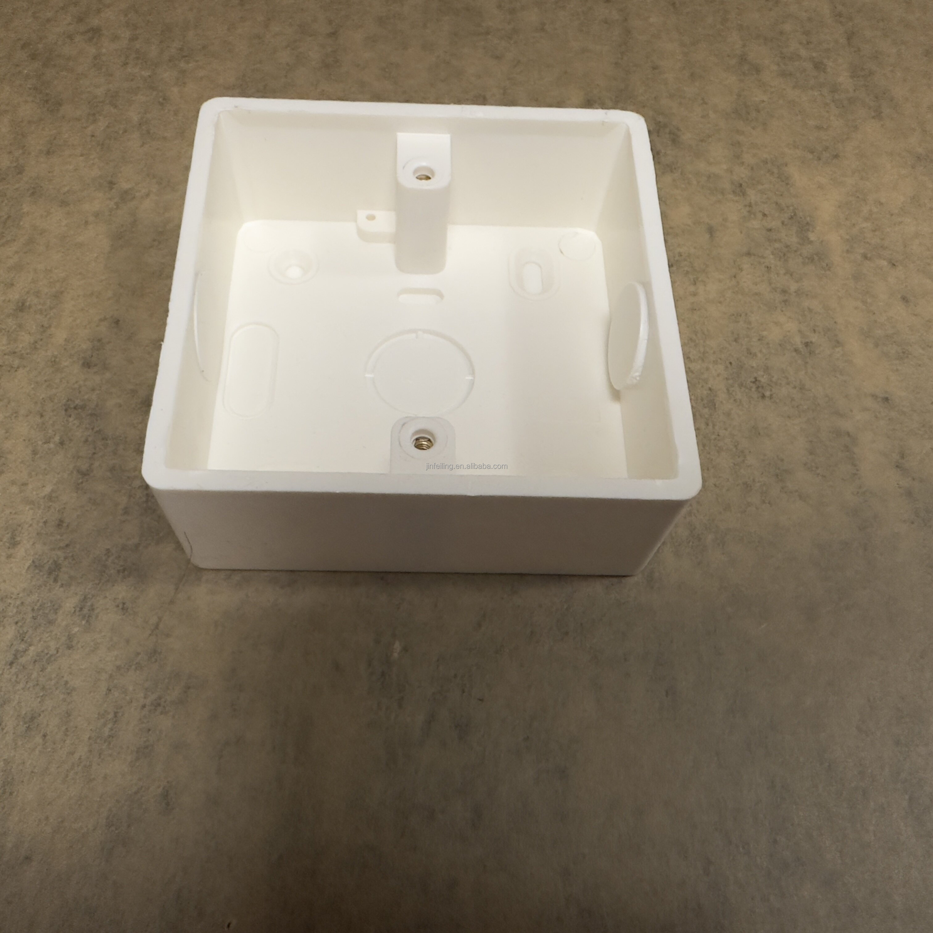 Available Sample High Quality White Light Wall Electrical Switch Cable Junction Box network switch box