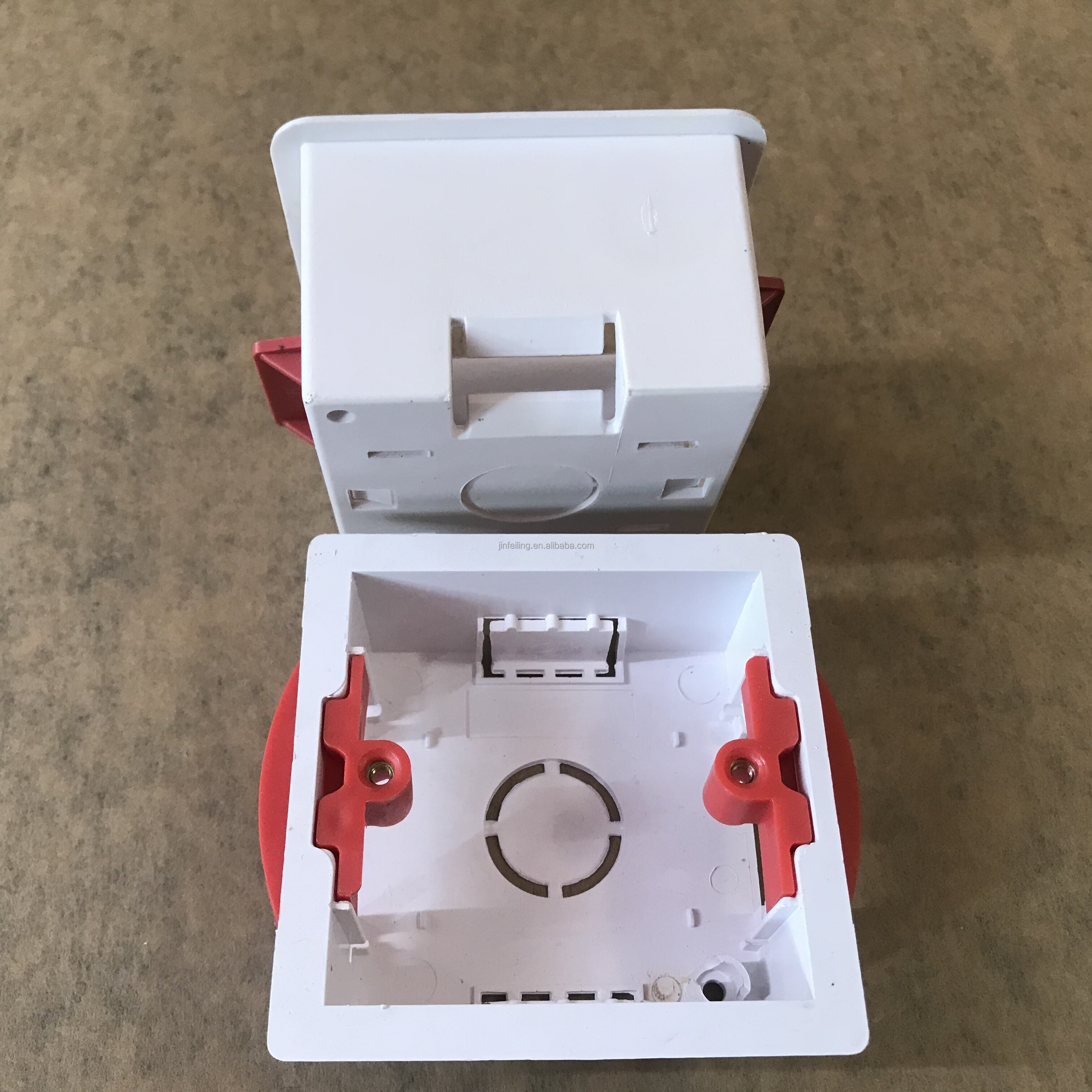 plastic junction waterproof switch box covering electrical switches control knockout ip66 single 2 gang  junction  switch box