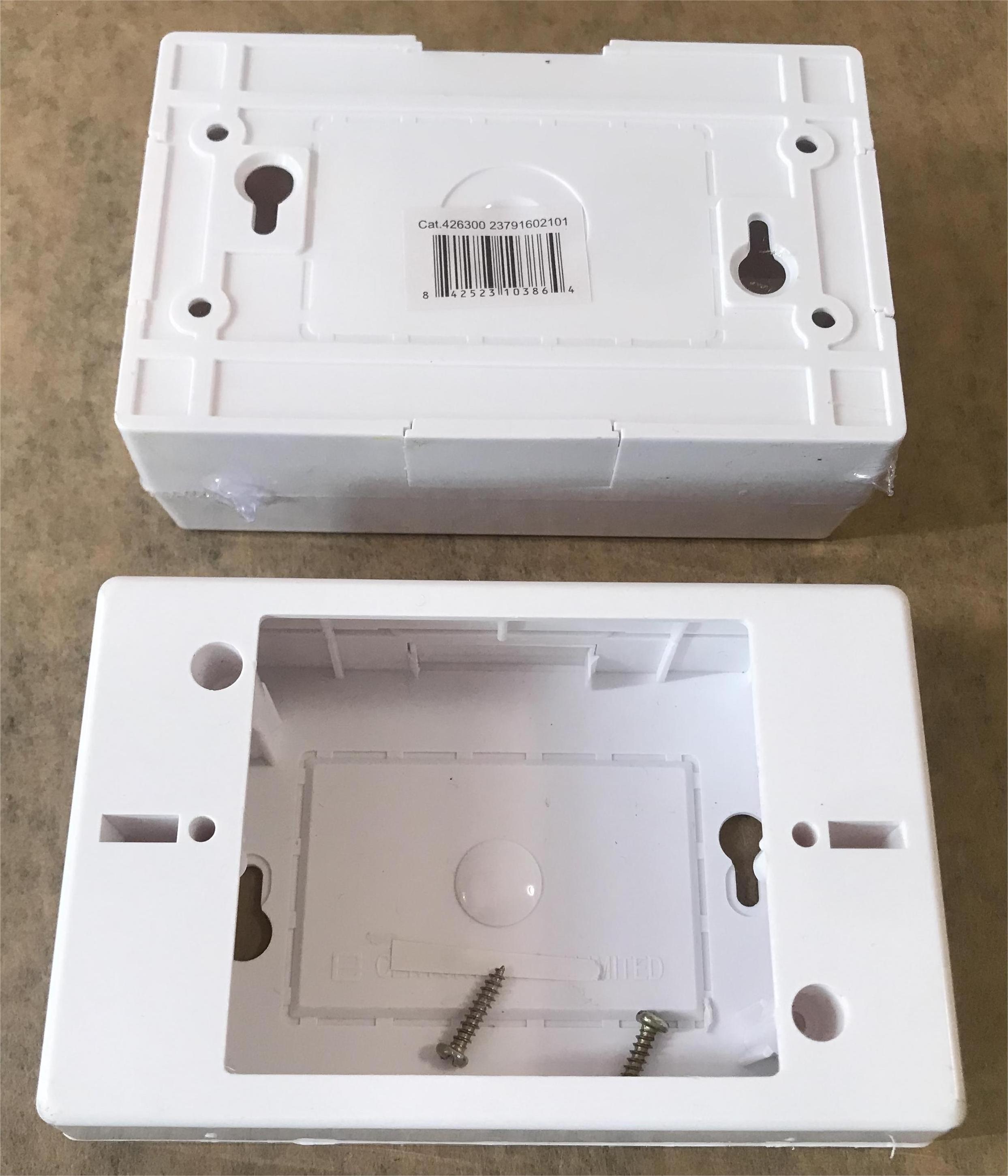 factory supply outdoor pvc plastic telephone junction boxes waterproof tv cable  box junction connectors  transparent cover