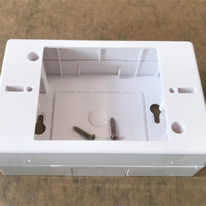 factory supply outdoor pvc plastic telephone junction boxes waterproof tv cable  box junction connectors  transparent cover