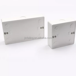 Available Sample High Quality White Light Wall Electrical Switch Cable Junction Box network switch box