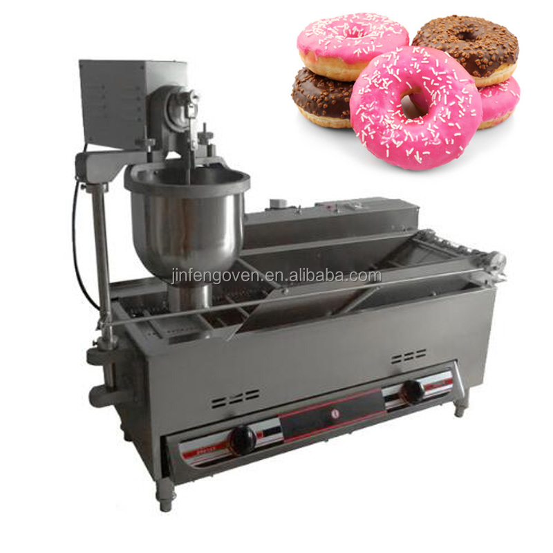 Commercial Use Donuts Fryer Gas Donut Making Machine/ Donut Maker for Sales