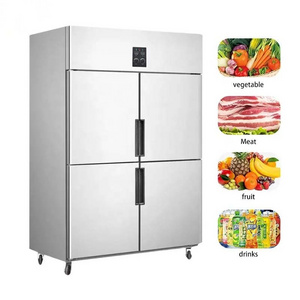 commercial fridge and freezer 4 doors kitchen fridges and deep freezers