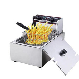 gas donut fryer machine, electric KFC potato deep fryer for corn dog