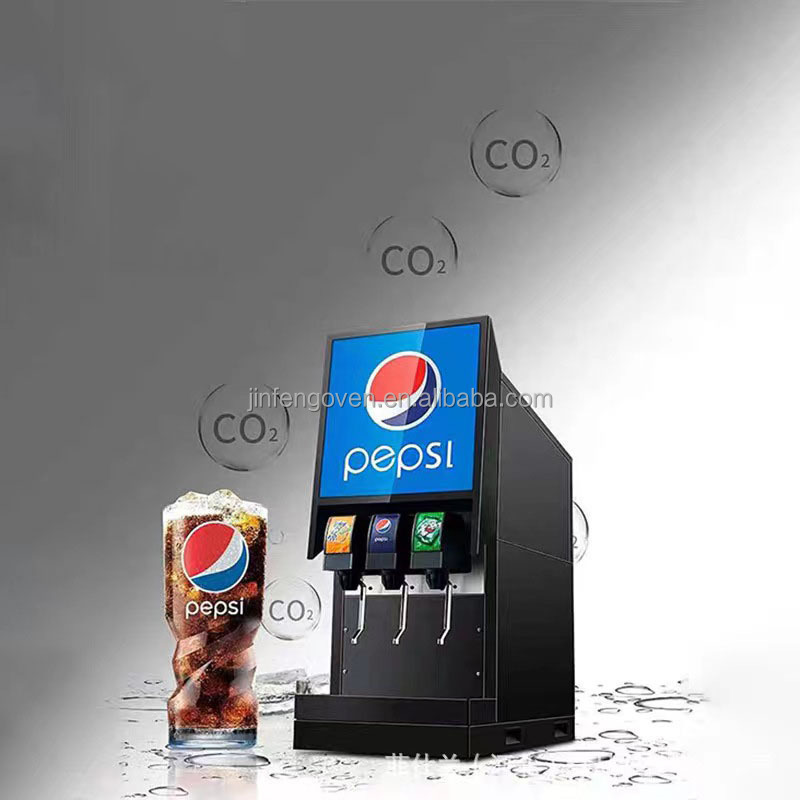 Restaurant Bar Beverage Mix pepsi drink dispenser, Automatic Cola Maker, soda bottle dispenser with 4 Valve