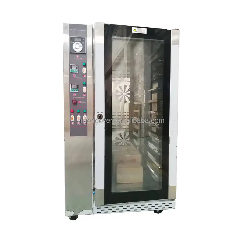 220 V 10 trays stainless steel small electric biscuit pastry baking  hot air convection oven