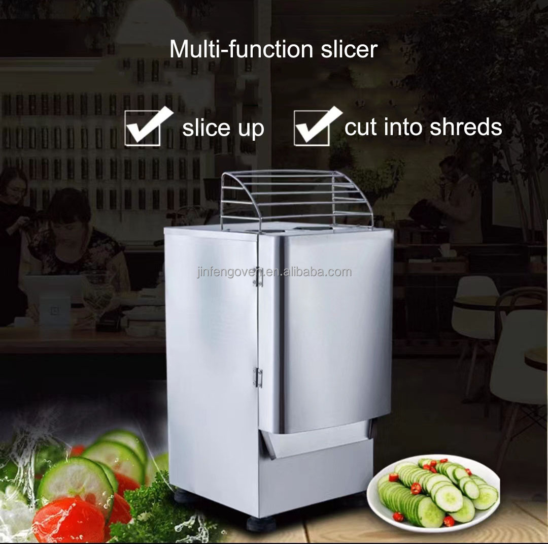 Restaurant electric vegetable slicer and chopper / new commercial vegetable slicer dicer / Ginger cutting machine