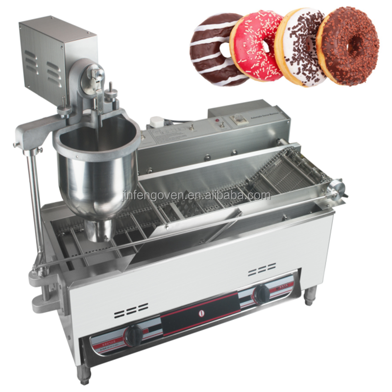 Commercial Use Donuts Fryer Gas Donut Making Machine/ Donut Maker for Sales