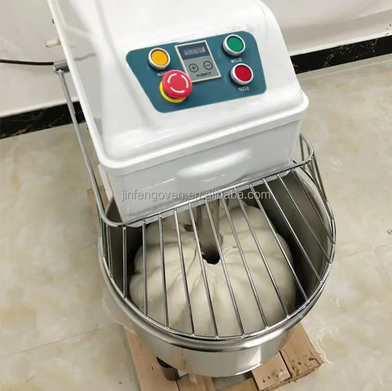 Industrial 70 litre dough mixer / pizza dough kneading machine / 50kg spiral dough mixer