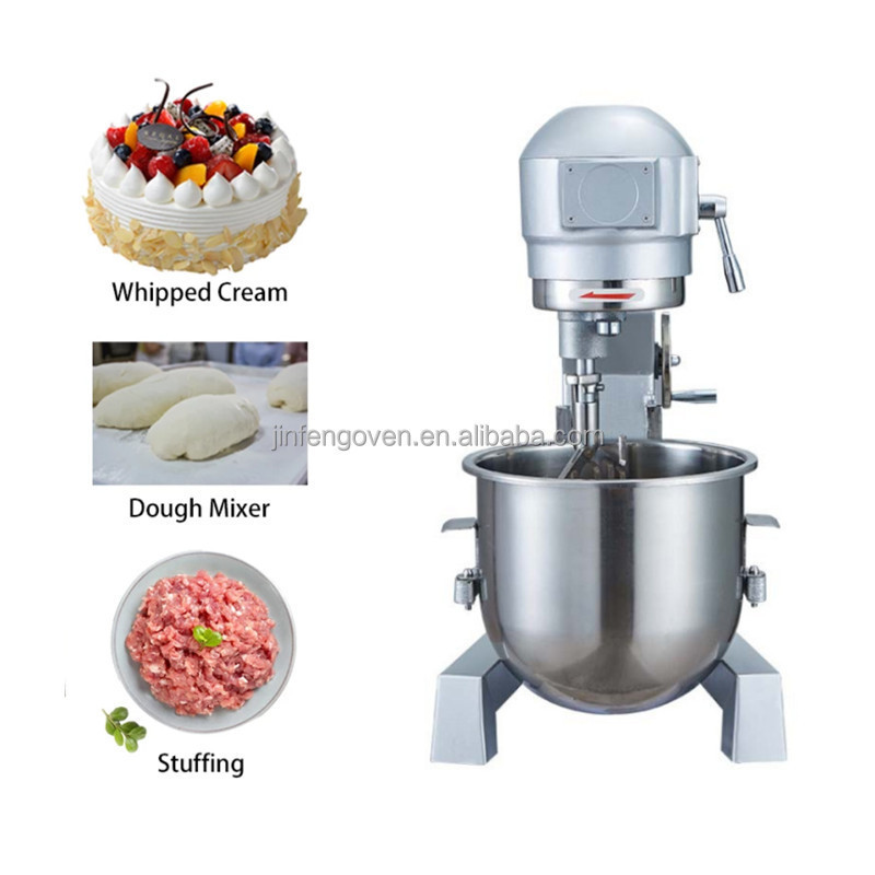 Industrial pizza dough mixer blenders mixers 20 liter cake mixer machine for restaurant kitchen hotel catering equipment