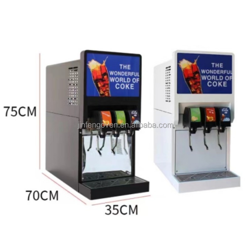 5 Flavor commercial Cold Fountain Drink Soda beverage dispenser / carbonated cool drinks making machine