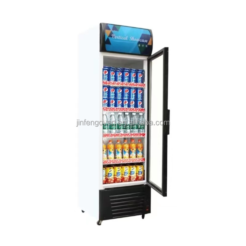 Pepsi Upright Glass Doors Refrigerator Commercial Upright Freezer Refrigerators