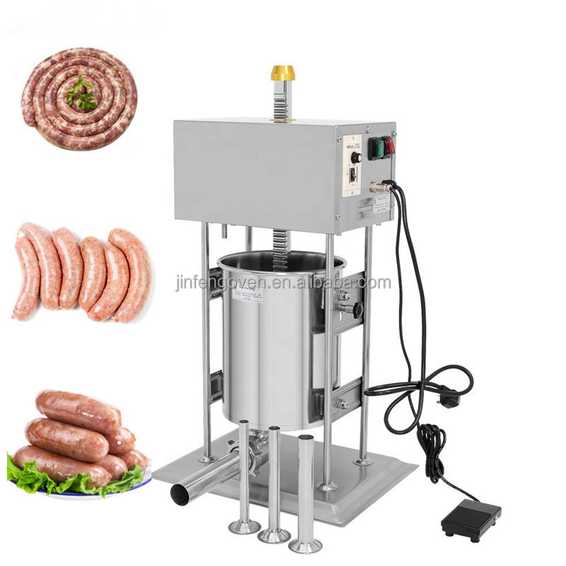 10l electric sausage making machine sausage stuffer / auto sausage stuffer / electric sausage filler machine