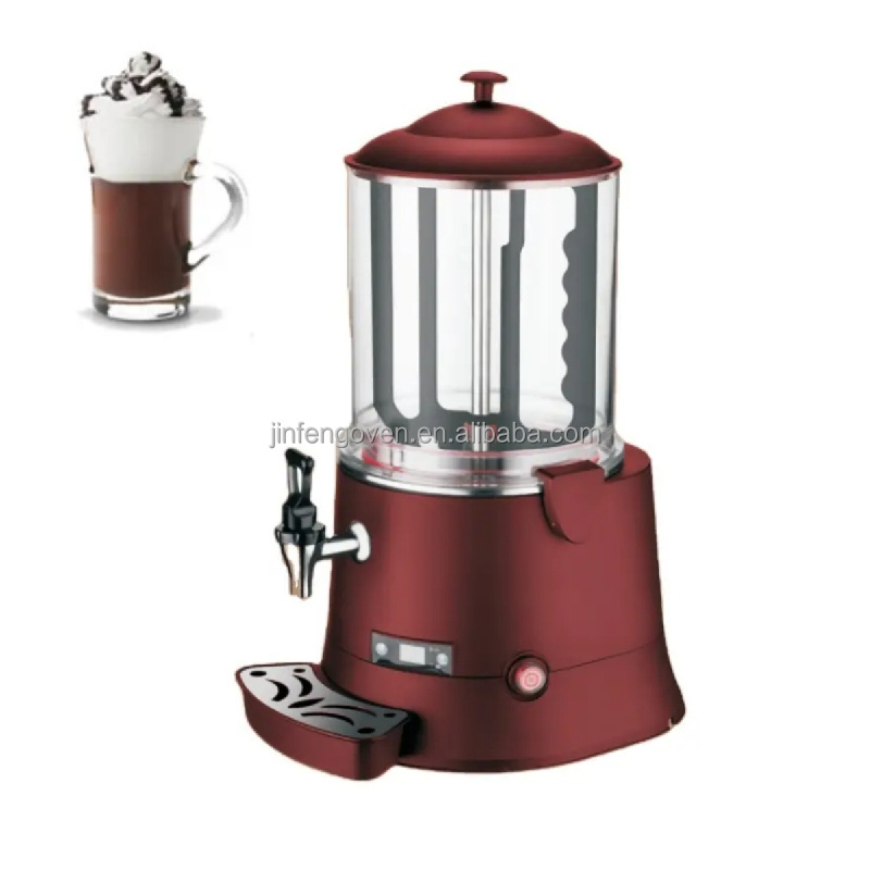 Commercial hot chocolate making machine milk drink dispenser / 10 liter chocolate dispensing machine