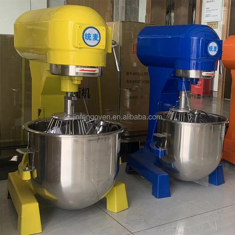 Industrial pizza dough mixer blenders mixers 20 liter cake mixer machine for restaurant kitchen hotel catering equipment