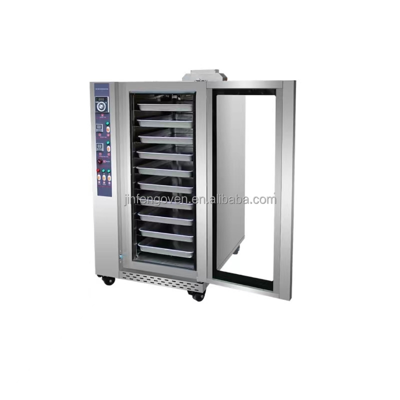 220 V 10 trays stainless steel small electric biscuit pastry baking  hot air convection oven