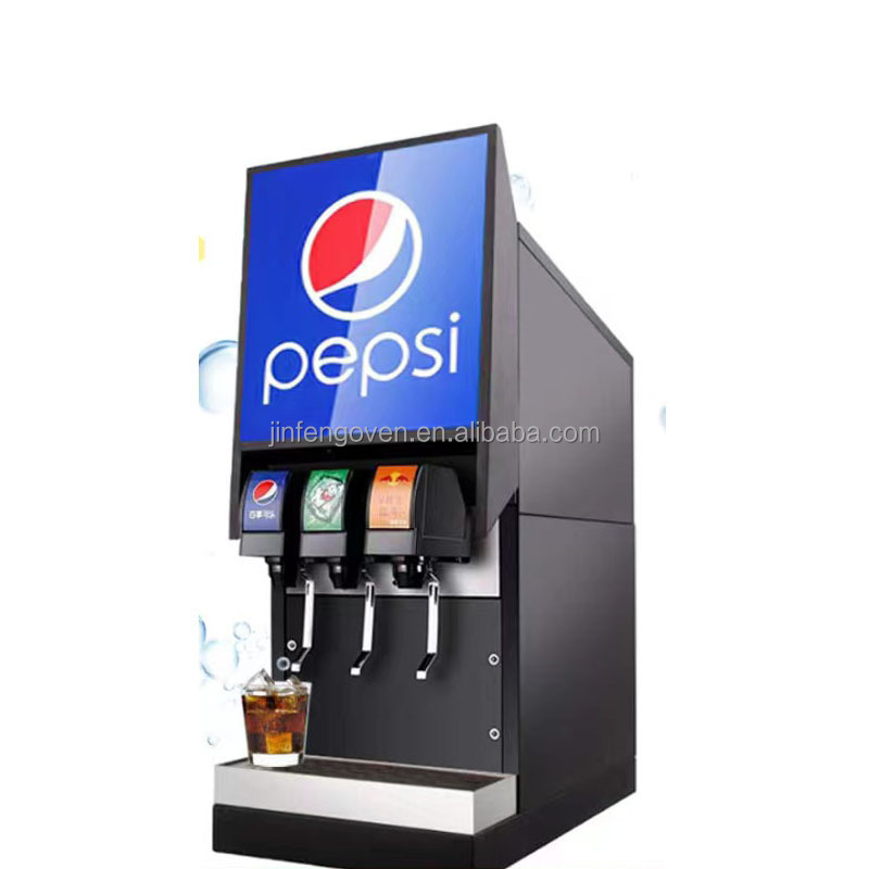 Restaurant Bar Beverage Mix pepsi drink dispenser, Automatic Cola Maker, soda bottle dispenser with 4 Valve