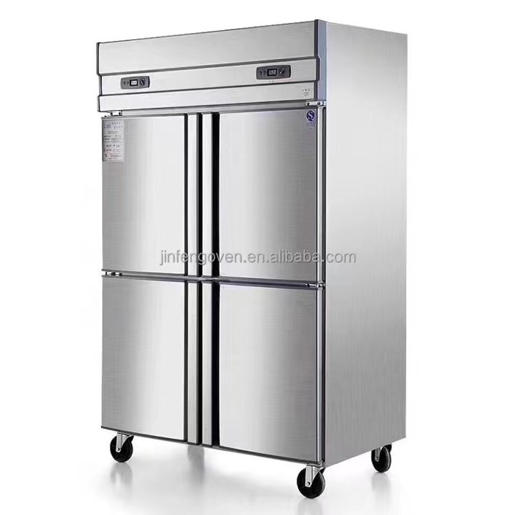 commercial fridge and freezer 4 doors kitchen fridges and deep freezers