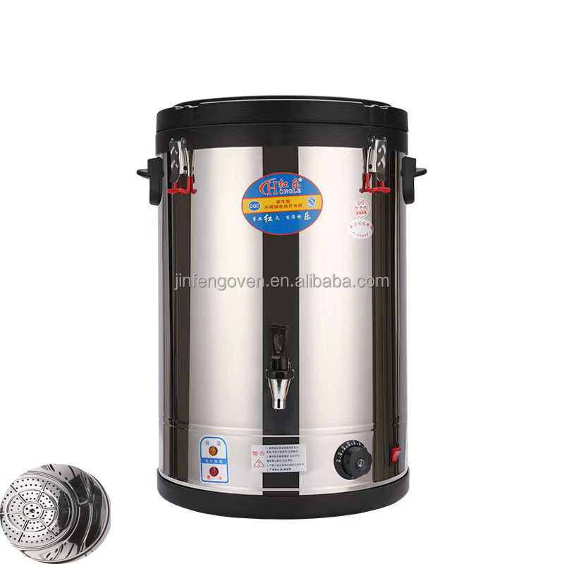 40L Stainless Steel Coffee Urn Electric hot water bolier milk tea drip Coffee Maker for coffee shop