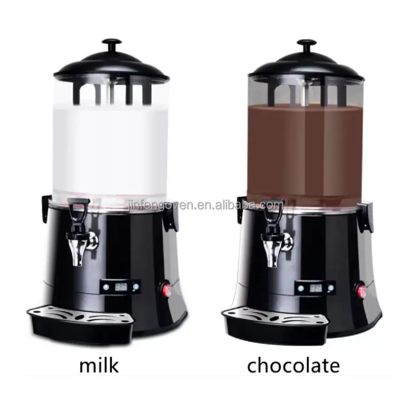 Commercial hot chocolate making machine milk drink dispenser / 10 liter chocolate dispensing machine